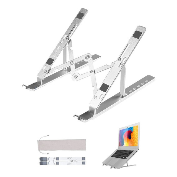 Soporte Base Alzador Alumin Para Mac Macbook Notebook 10-16 