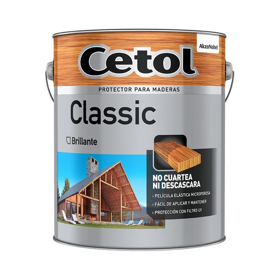 Cetol Exterior Brillante 4 Lt Protector Madera Pintumm