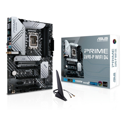 Tarjeta Madre Asus Prime Z690-p Wifi D4 Intel 1700 Ddr4 Atx