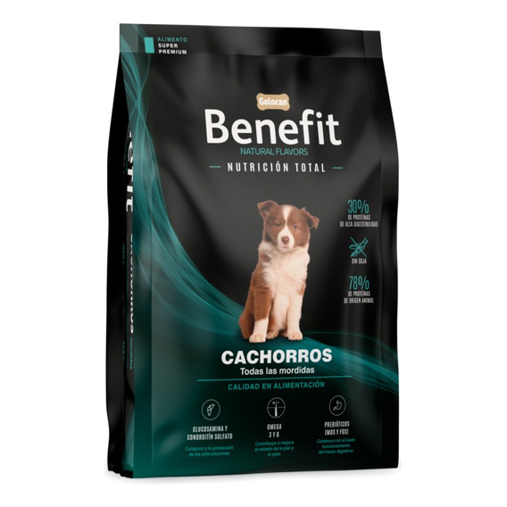 Alimento Benefit Para Perro Cachorro De Raza Pequeña X 15 Kg