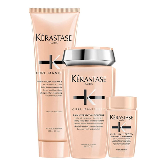 Kit Kerastase Curl Manifesto Shampoo Y Acondicionador Regalo