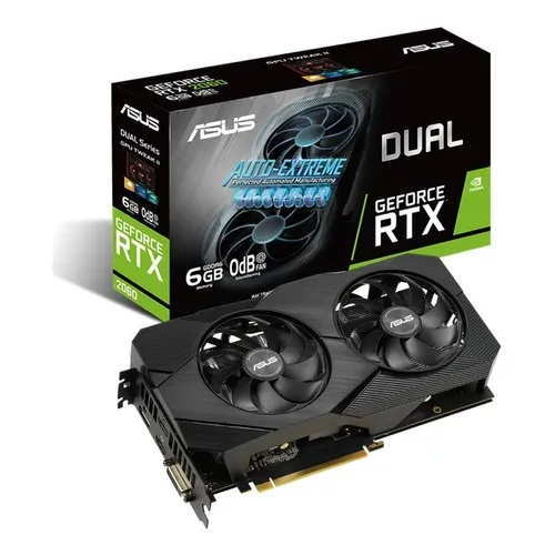 Placa de video Nvidia Asus Dual GeForce RTX 20 Series RTX 2060