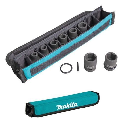 Jgo Dados Impacto 1/2 PLG 8 Pzs E-02989 Makita En Estuche