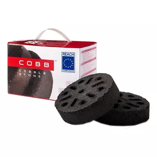 Briquetas X6 Cobble Stone Parilla Cobb Carbon Vegetal