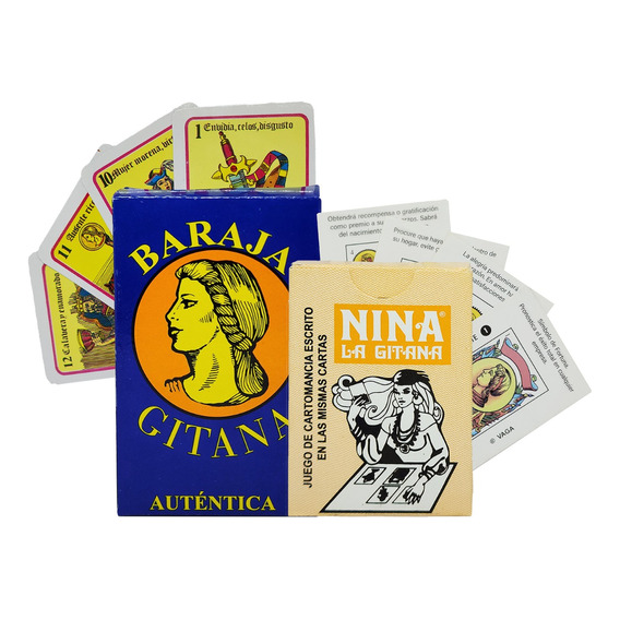 Aprender Baraja Gitana + Nina La Gitana + 2 Ebooks 4 Pack