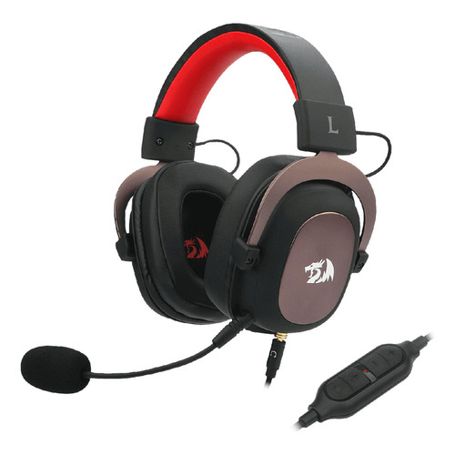 Audífonos gamer Redragon Zeus 2 H510 negro