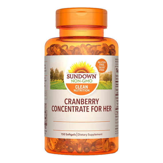 Super Cranberry 8400 Mg Plus Vit D3 1000 Iu - 150 Soft Sabor Sin Sabor