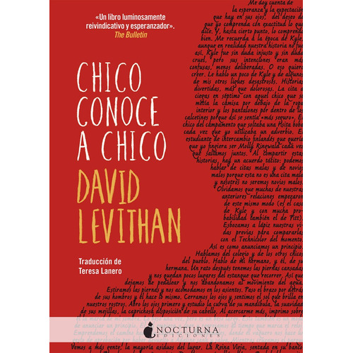 Chico Conoce A Chico - Levithan,david