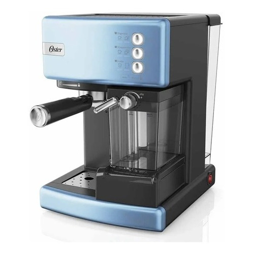 Cafetera Espresso Oster Prima Latte Bvstem6603cc Color Celeste