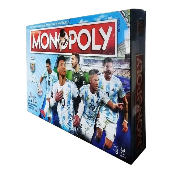 ToyCo Monopoly Selección Argentina AFA 830 Español