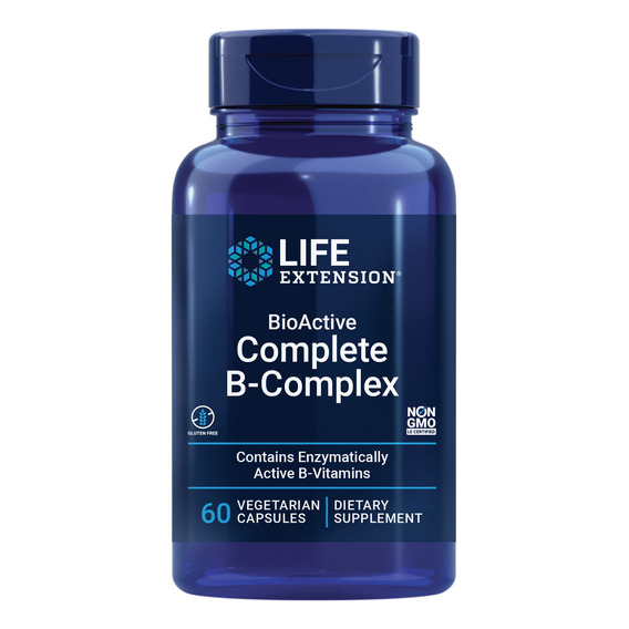 Suplemento Life Extension Bioactive Complete B Complex Para