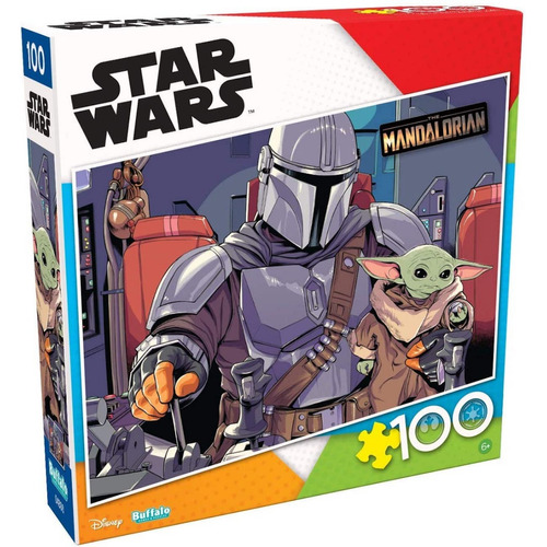 Star Wars Mandalorian Baby Yoda Rompecabezas 100