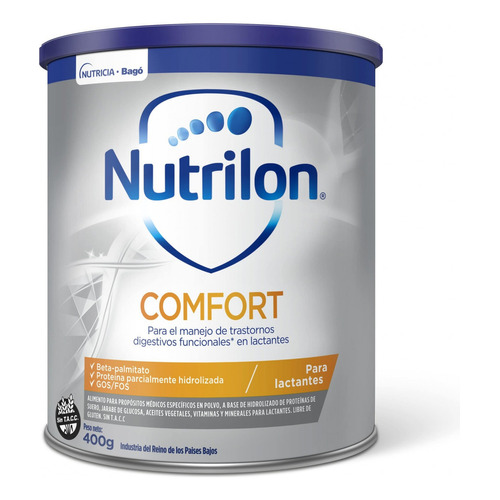  Nutricia Bagó Nutrilon Comfort Lata 400 g Leche en Polvo