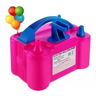 Inflador Globos Eléctrico Con 2 Inyectores 600w 110v/220v