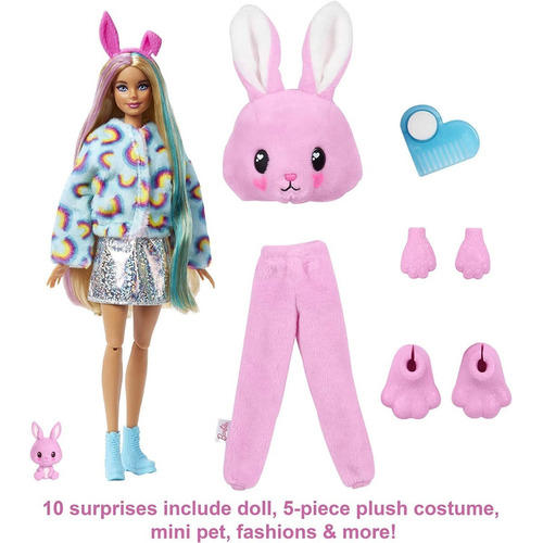 Barbie Cutie reveal muñeca conejo Mattel HHG19