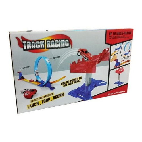 Pista Lanzamiento Loop Track Racing Autopista Color Multicolor