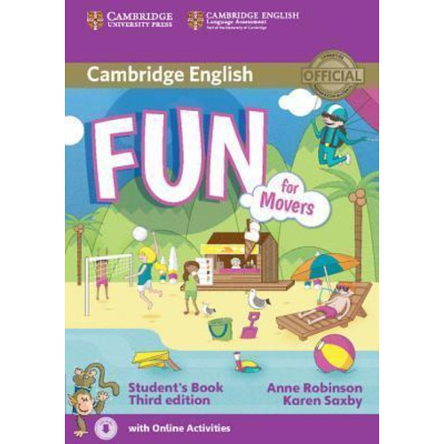 Fun For Movers 3 Ed.- Sb  A Cd  Online Activities