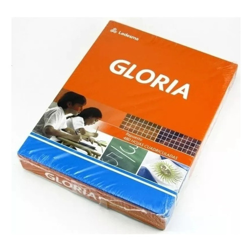 Repuesto Hojas Gloria Maxi Nº3 480 Hojas Cuadriculada