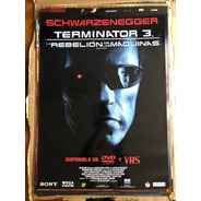 Poster Terminator 3: La Rebelion De Las Maquinas Para Videoc