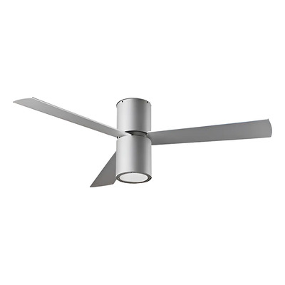 Ventilador De Techo Formentera Gris Control Remoto E27 Grok 1.32 M Gris Texturado Madera 3