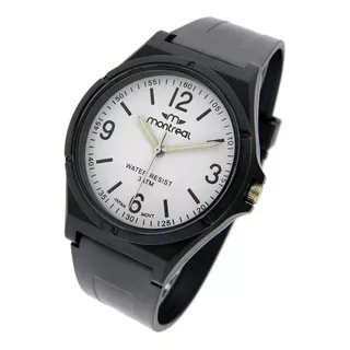 Reloj Montreal Hombre Mp001 Sumergible 30 Mts C/ Estuche