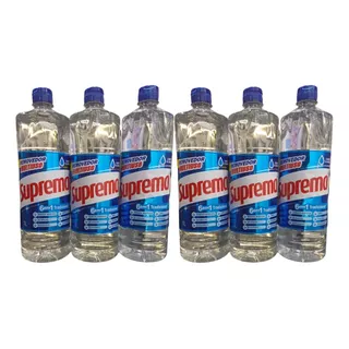 Kit 06 Removedor Tradicional Base De Agua Suprema 1l