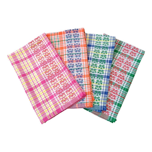 Pack De 4 Paños De Cocina Color Variados Floral