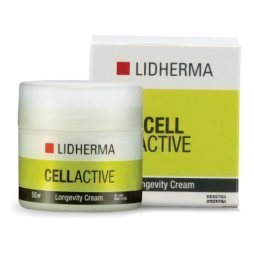 Crema Longevity Cream Lidherma Cellactive para piel normal a seca de 50mL