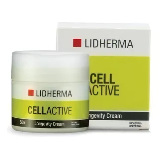 Crema Longevity Cream Lidherma Cellactive Para Piel Normal A Seca De 50ml