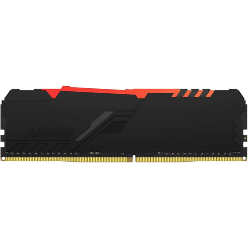 Memoria RAM Fury Beast DDR4 RGB gamer color negro 8GB 1 Kingston KF426C16BBA/8