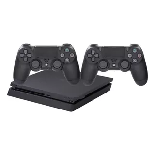 Sony Playstation 4 Slim 1tb Extra Dualshock 4 Controller Color  Negro Azabache