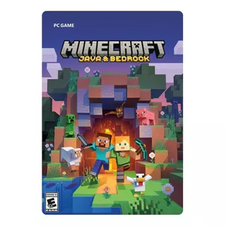 Minecraft: Java & Bedrock Edition  Microsoft Pc Digital