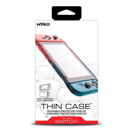 Protector Acrilico Nintendo Switch Nyko Thin Case Neon