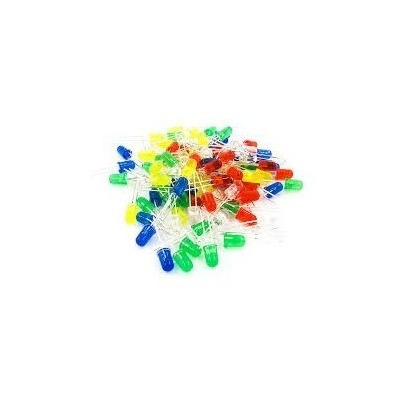 Pack 30 Leds 5mm Rojos Amarillos Verdes Arduino Itytarg