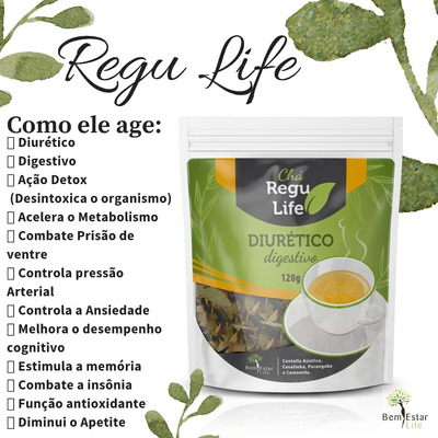 Kit  Chá E Green Energy - Bem Estar Life