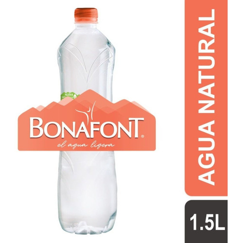 Agua Bonafont Pack Con 6 Botellas De 1.5 Lt C/u
