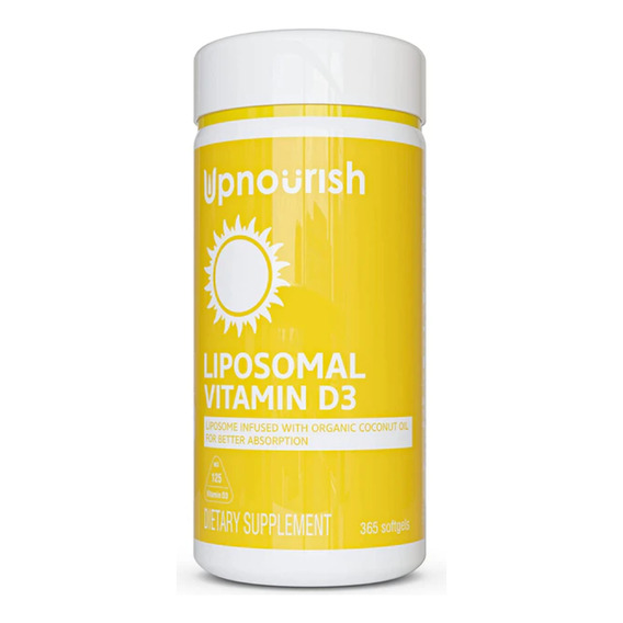Vitamina D3 5000 Ui Vit D3 Colecalciferol Liposomal 365caps
