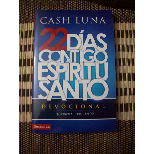 22 Dias Contigo Espiritu Santo Devocional Cash Luna