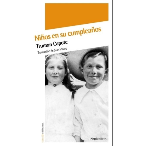 Libro Niños En Su Cumpleaños - Truman Capote