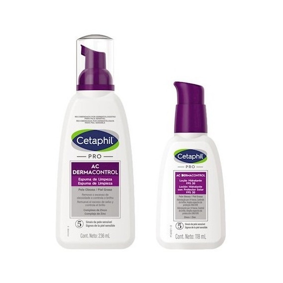 Pack Cetaphil Pro Ac Espuma De Limpieza+pro Ac Hidratante