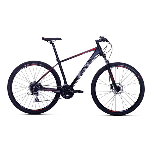 Mountain bike Vairo XR 3.8  2020 R29 XL 24v frenos de disco hidráulico cambios Shimano 34.9 42T y Shimano Acera color negro/rojo/azul  