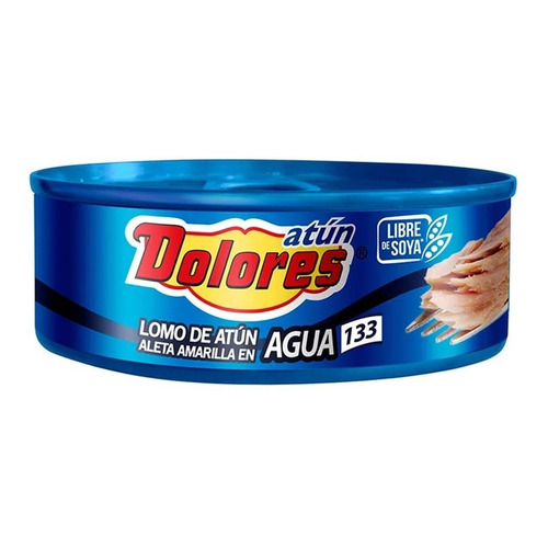 Atun Desmenuzado En Agua Marca Dolores De 133 Gramos