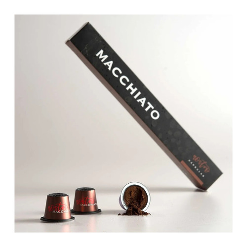 Cápsulas de Café Macchiato Nostro Con 10 Unidades