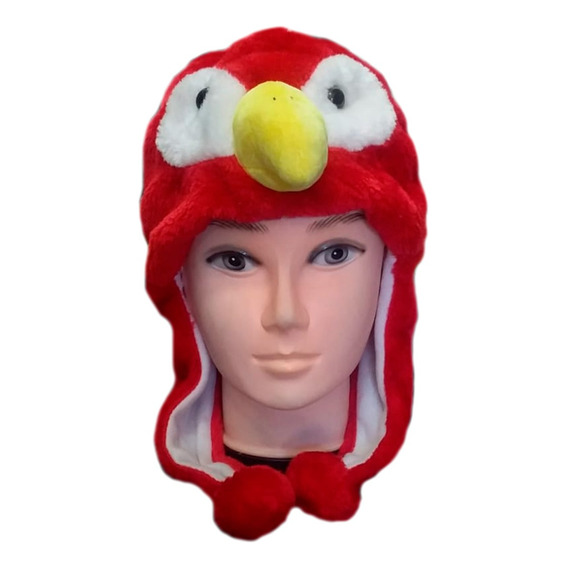 Gorro Con Orejas Felpa  Unisex  Niños Pájaro