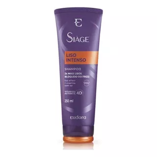  Shampoo Eudora Siàge Liso Intenso De 250ml