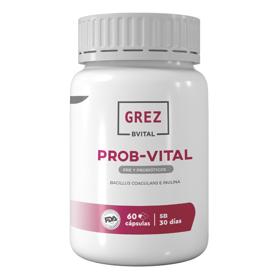 Prob-vital - Probióticos + Prebióticos / 60 Cápsulas