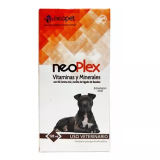 Neoplex Vitaminas Y Complejo B Para Perros Y Gatos 