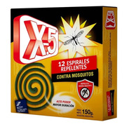 X5 Espiral Mata Mosquitos Estuche 12 Unidades.