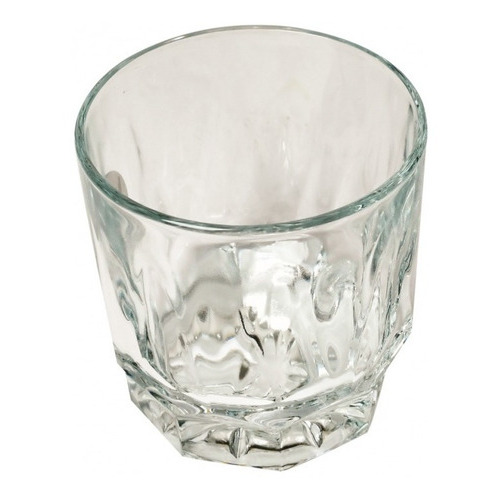 20 Piezas Vaso Cristal Old Fashion Prisma 316 Ml 10.6 Oz