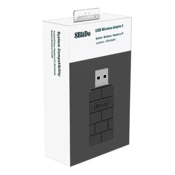 Adaptador Usb 8bitdo Inalambrico Ps4 Nintendo Switch Pc Xbox